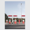Fotografie Texel Poster Tankstation (kleur) Homemade Poster