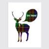 Schots printje kerst poster Oh Deer